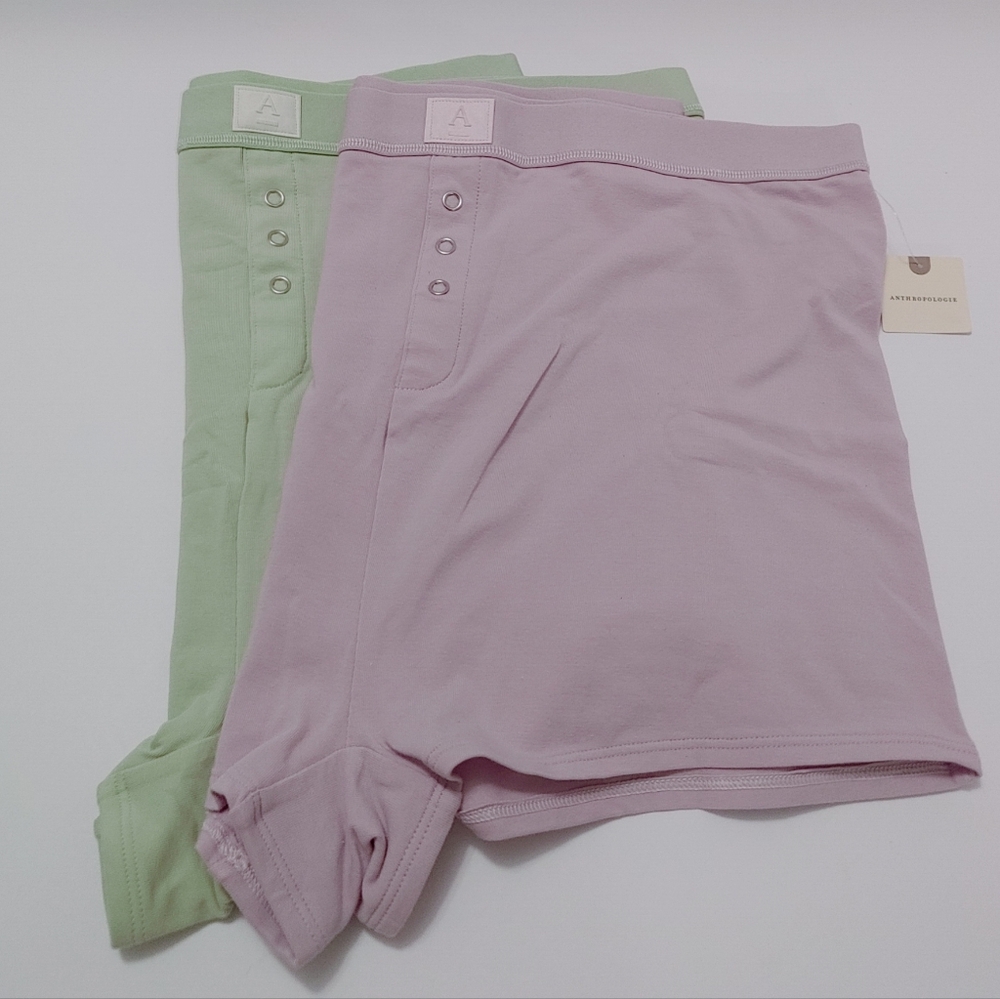 Anthropologie LyreBird (2) CottonCloud Classic Boyshorts - Picture 2 of 11